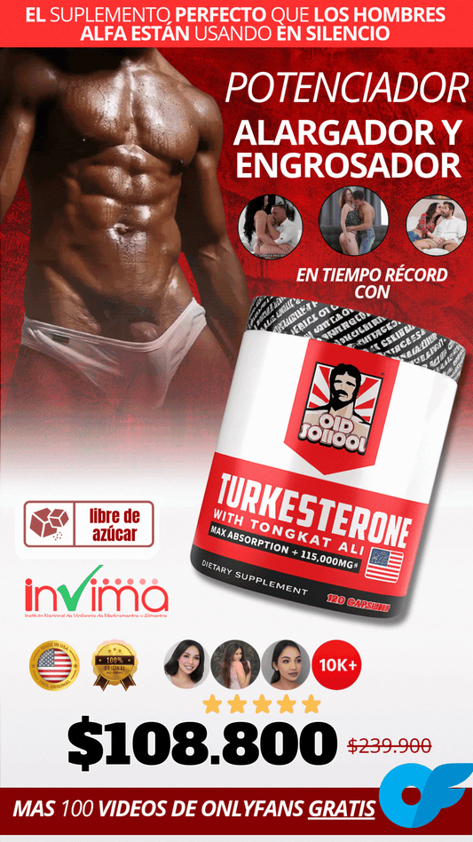 Turkesterona con Tongkat Ali | Aumenta tu testosterona de forma natural🍃 + 100 Videos GRATIS