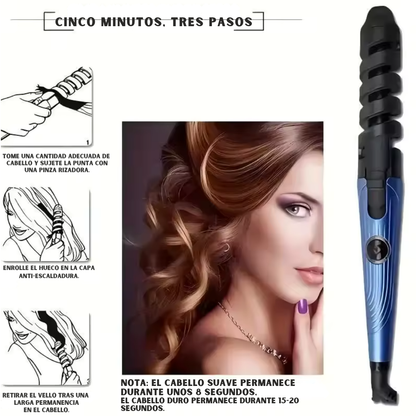 💇PROSTILO® Combo nanotitanium plancha rizador peine