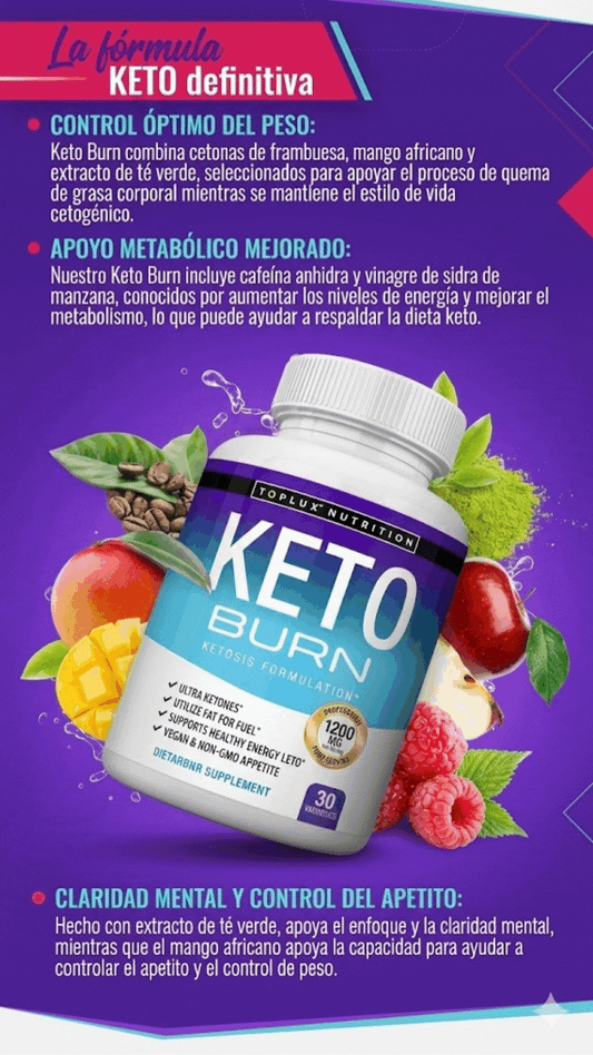 Keto Burn - Elimina la grasa sin complicaciones🔥